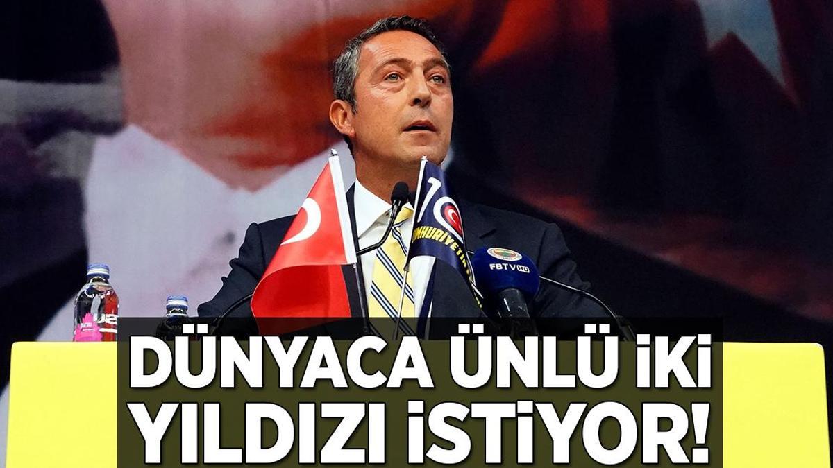 Fenerbahçe dünyaca ünlü iki yıldızın peşinde! Transferde umutlandıran gelişme