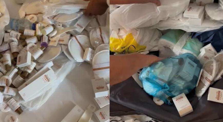 Alanya’da tatil yapan turist ailenin çantasından çıkanlar şoke etti!