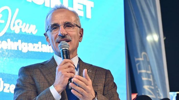 Bakan Uraloğlu duyurdu! Gaziantep’e yüksek hızlı tren müjdesi