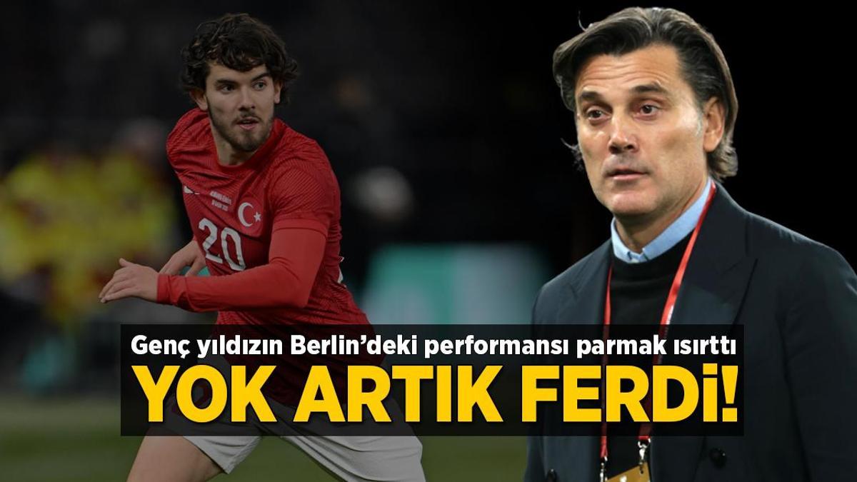 A Milli Futbol Takımı’nda Ferdi Kadıoğlu fırtınası! Berlin’de şov yaptı