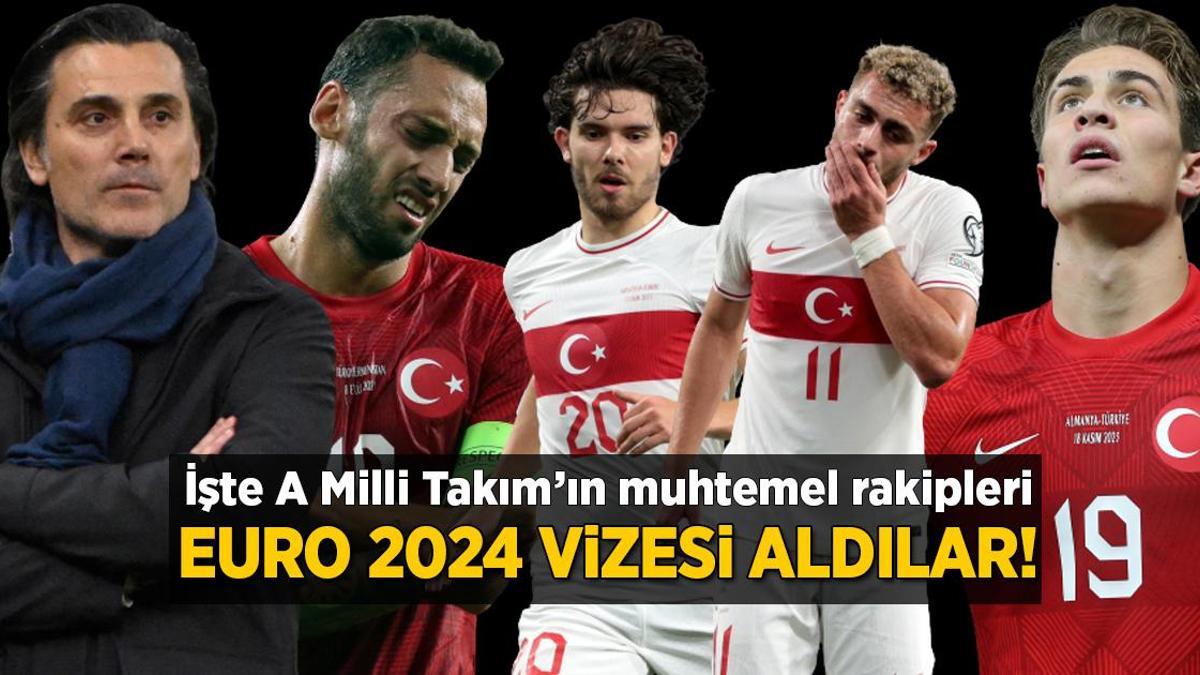 A Milli Futbol Takımı’nın muhtemel rakipleri belli oldu! İşte Avrupa Şampiyonası’nı garantileyen ülkeler