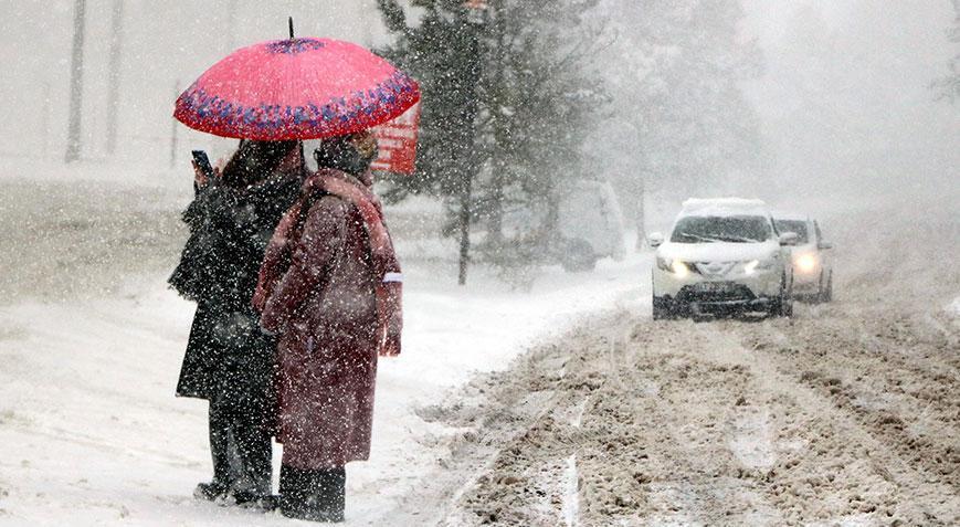 Son dakika… Meteoroloji yeni haritayı paylaşıp saat verdi! Yoğun kar ve sağanak uyarısı