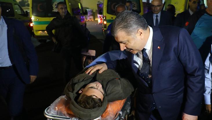 Bakan Koca açıkladı! Gazze’den üçüncü tahliye planı