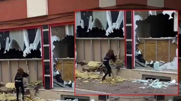 Eski patronuna sinirlenen kadın güzellik merkezini birbirine kattı
