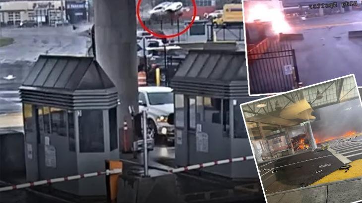 9 milyonluk araçla ölüm uçuşu! Dünyanın konuştuğu patlama