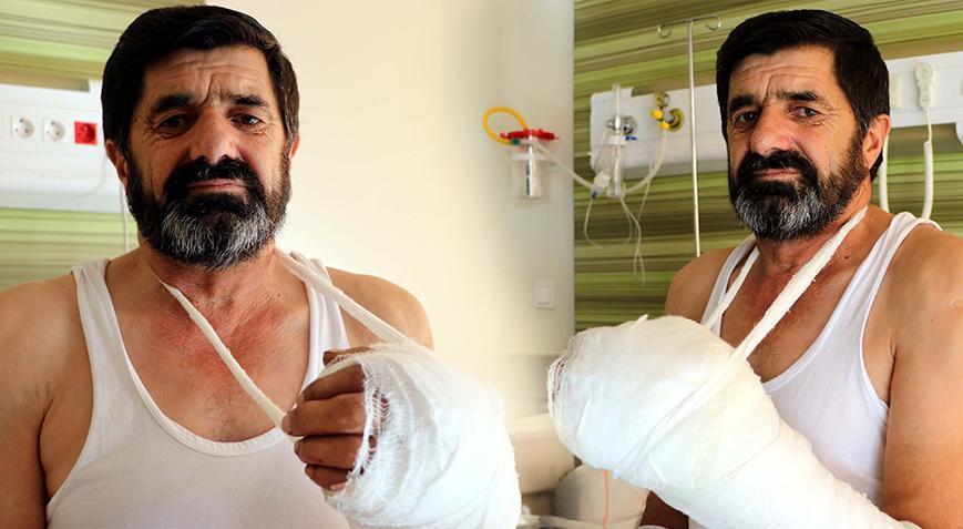 Çatı onarırken eli koptu! 4 saatlik müdahaleyle yerine dikildi