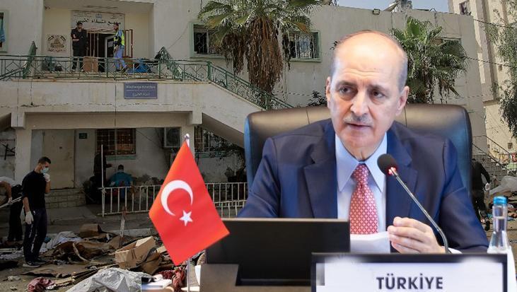 Kurtulmuş: İnsanlığın bittiği noktadayız, konuşmaktan bile utanıyoruz