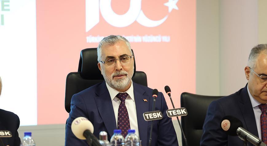 Bakan Işıkhan TESK toplantısına katıldı