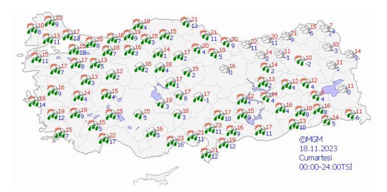 Meteoroloji'den 12 ile uyarı! Kuvvetli şekilde geliyor