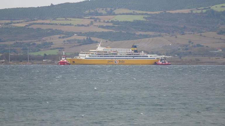 Çanakkale Boğazı’nda gemi arızası