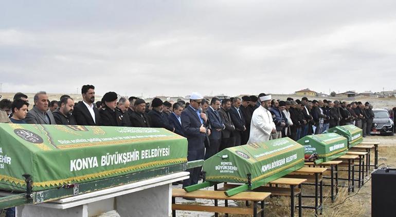 Bir aile yok oldu! Anneanne, kızı ve 3 torunu yan yana toprağa verildi