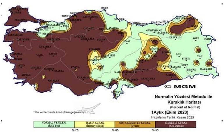 Meteoroloji yayımladı! Son 53 yılın en sıcak 7’nci ekim ayı