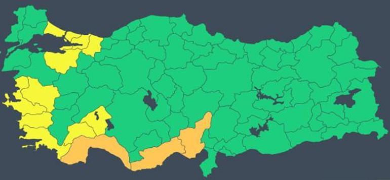 Meteoroloji ve Valilik’ten peş peşe uyarı! Saatler sonra kar yağışı Tekirdağ’dan giriş yapacak