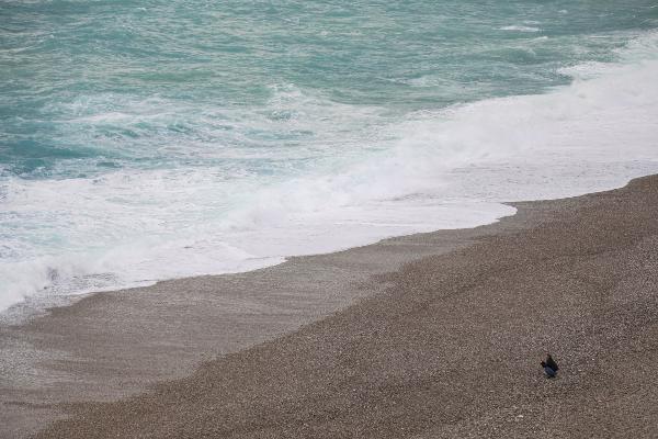 Antalya'da teyakkuz! Rüzgarın saatteki hızı 62 kilometre