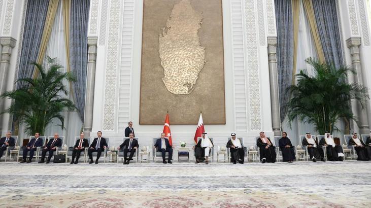 Erdoğan'dan Katar'da önemli temaslar! Gündem Gazze ve yeni anlaşmalar...