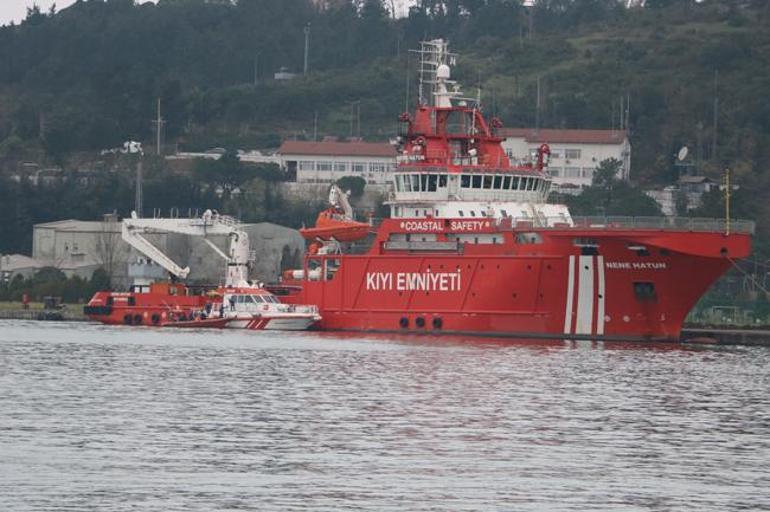 Kafkametler gemisinin kayıp 7 mürettebatı için 'Nene Hatun'un dalgıçları da görevde