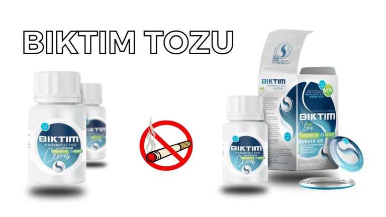 BIKTIM TOZU İLE SİGARAYI HEMEN BIRAK