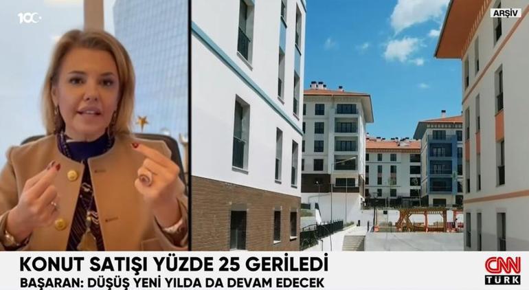 Konut satışı yüzde 25 geriledi kiralar düştü! Yeni yılda düşüş sürecek mi?