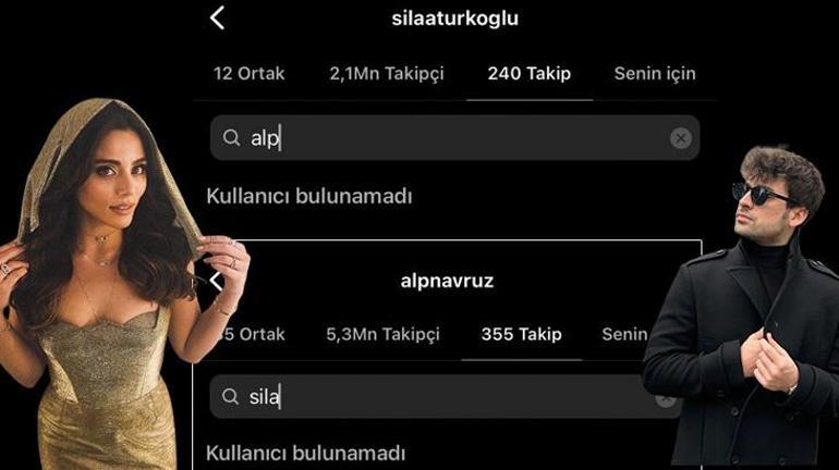 Sıla Türkoğlu ile Alp Nevruz birbirlerini takipten çıktı! Ayrılık iddiası hayranlarını çok üzdü