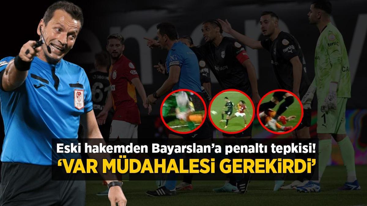 Pendikspor – Galatasaray maçı sonrası eski hakemden Volkan Bayarslan’a penaltı tepkisi! ‘VAR müdahalesi gerekirdi’