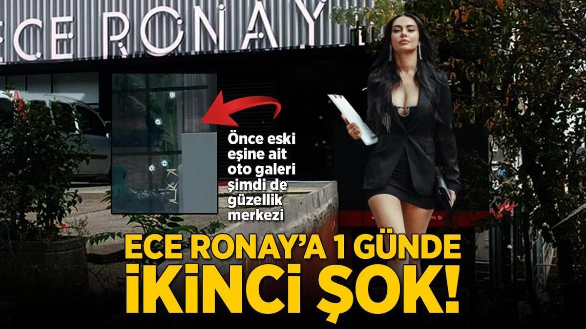 Önce eski eşine ait oto galeri şimdi de güzellik merkezi! Ece Ronay’a ikinci şok