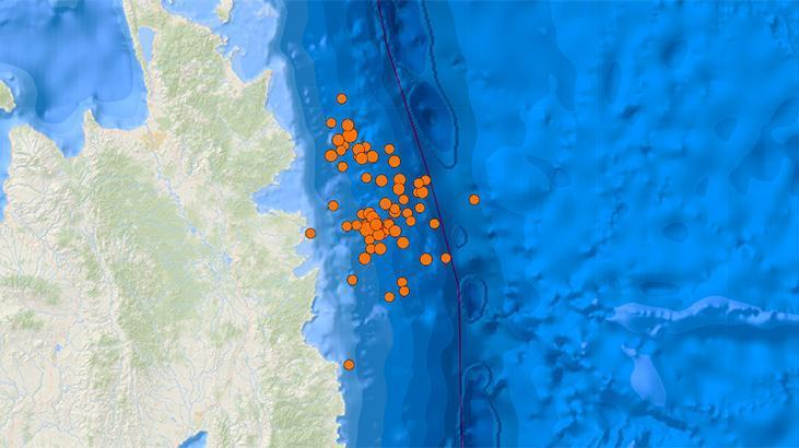 Dünyanın en büyük fay hattında 6.9’luk bir deprem daha! Altı saniye yetti