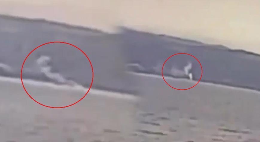 5.1’lik depremden sadece 7 dakika öncesi! Denizde dikkat çeken detay