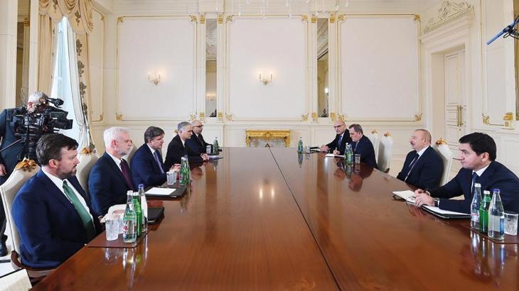 İlham Aliyev, ABD Dışişleri Bakan Yardımcısı O’Brien’ı kabul etti