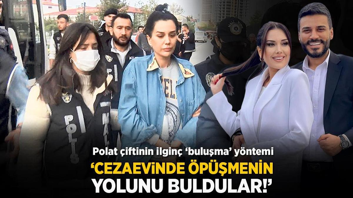 ‘Dilan Polat ve Engin Polat, cezaevinde öpüşmenin yolunu buldu!’