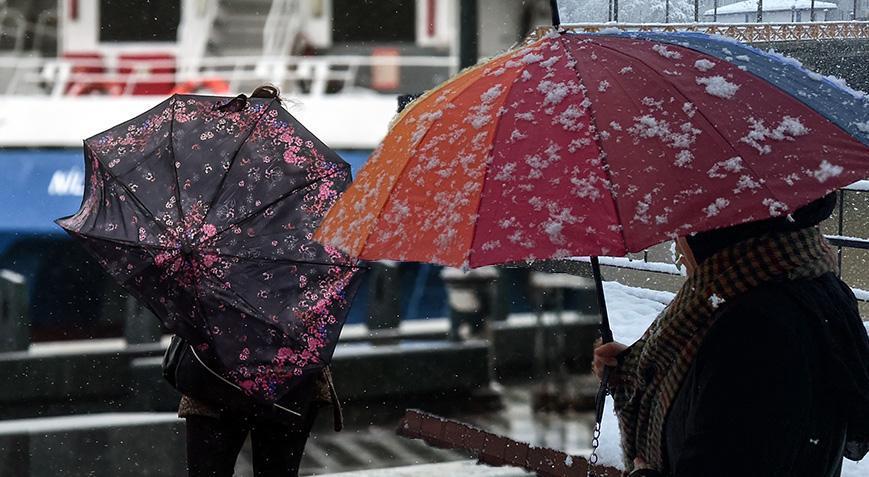 Meteoroloji ve Valilik’ten peş peşe uyarı! Saatler sonra kar yağışı Tekirdağ’dan giriş yapacak