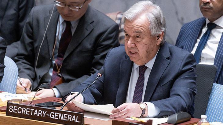 BM Şefi Guterres: Gazze halkı uçuruma doğru sürükleniyor