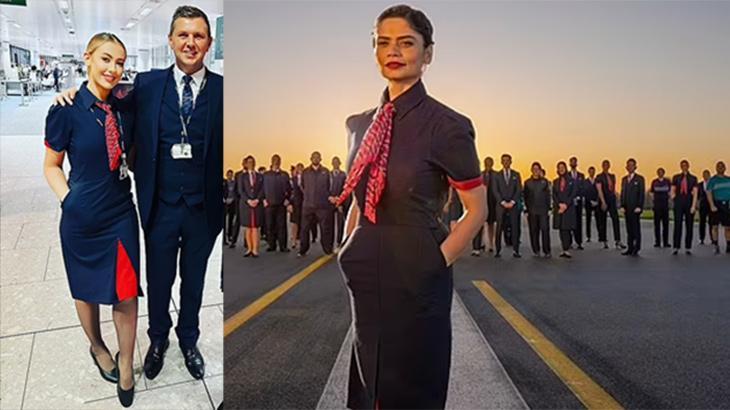 Ünlü havayolu çuvalladı, şeffaf bluz skandalı!