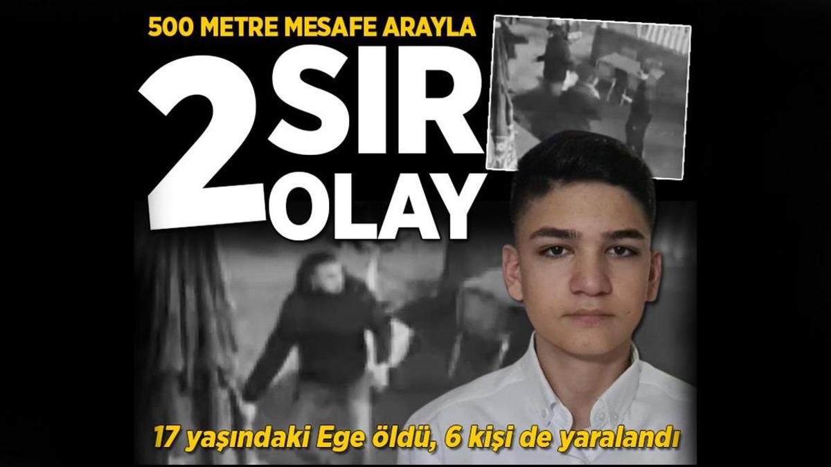 Eyüpsultan’da 500 metre mesafe arayla iki sır olay! 1 ölü, 6 yaralı