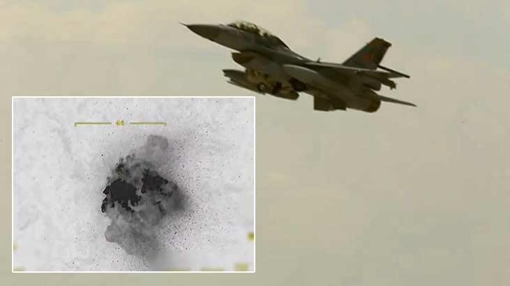 Kandil’de tespit edilen teröristlere hava harekatı