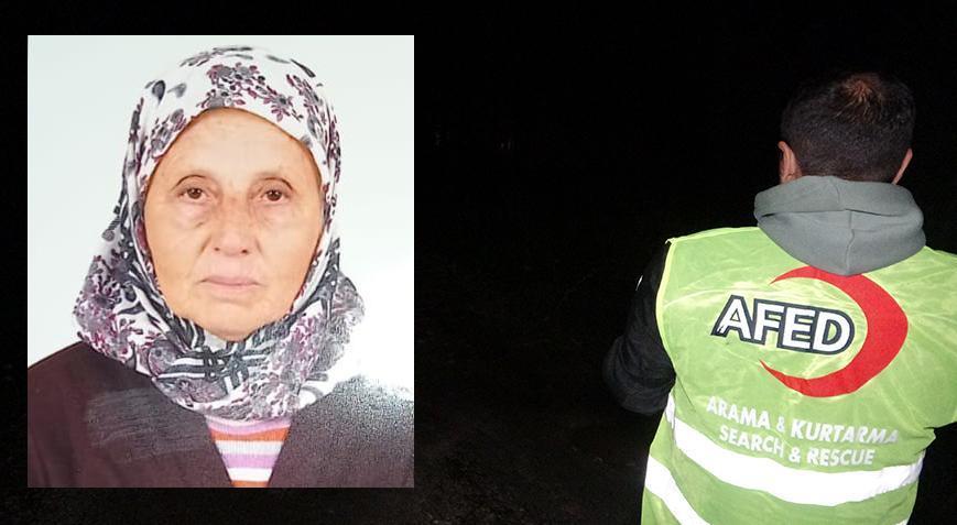 Mantar toplamaya gidip kaybolan 77 yaşındaki kadın her yerde aranıyor
