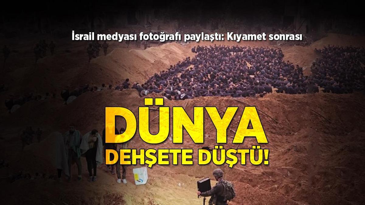 Gazze’deki savaşta son dakika… İsrail kanalı fotoğrafı paylaştı, dünya dehşete düştü!