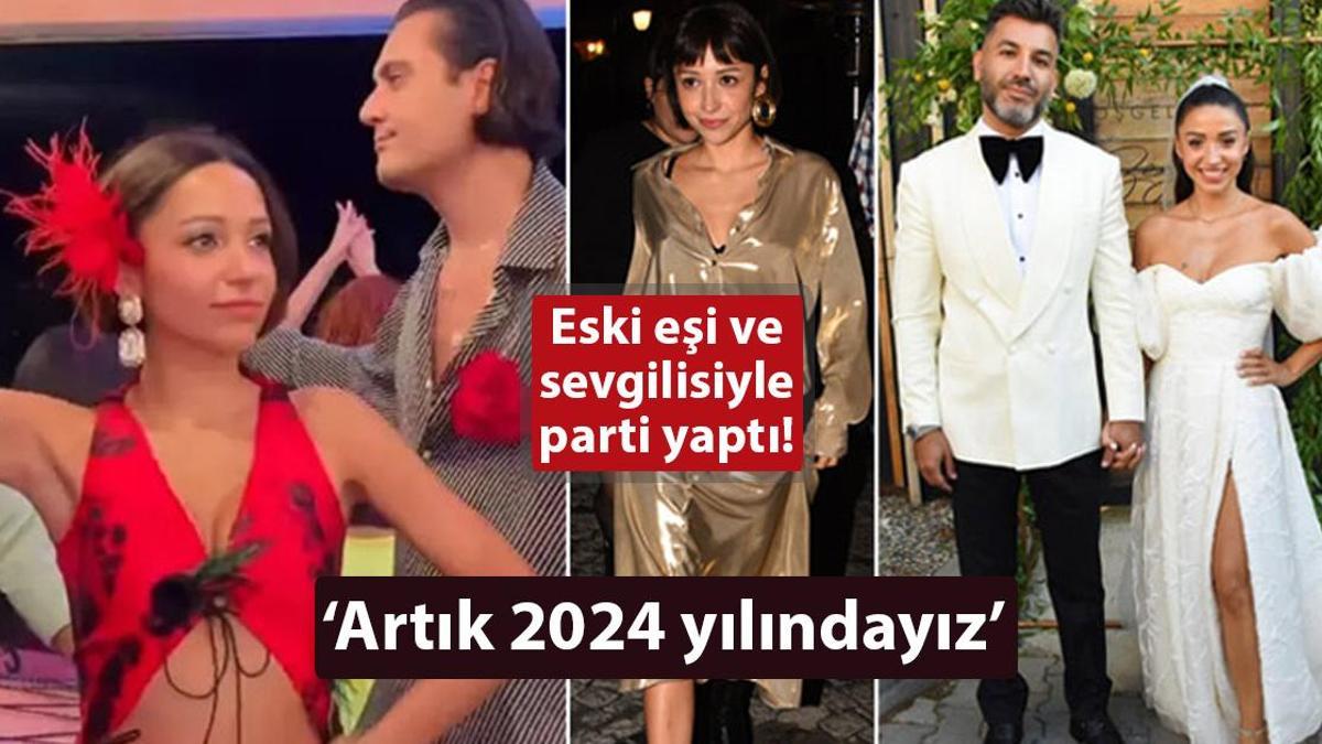 Eski eşi ve sevgilisiyle parti yaptı! Zeynep Bastık’tan açıklama