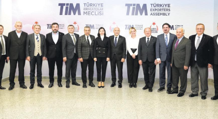 İhracatçılar Merkez Bankası Başkanı Dr. Erkan’ı ağırladı