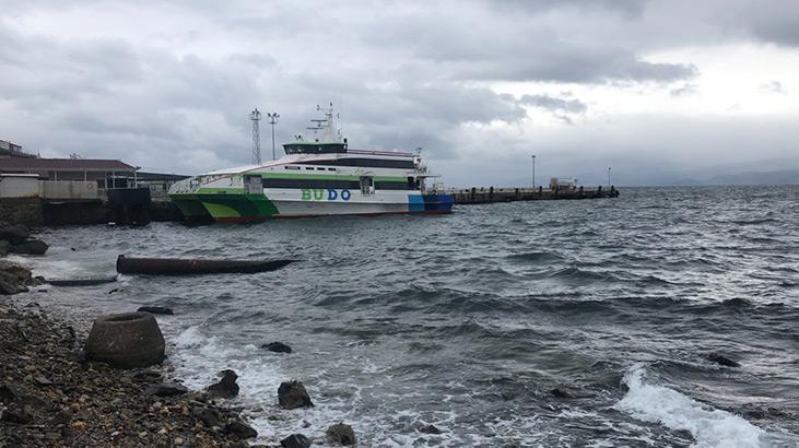 Marmara Denizi’nde bazı ulaşım seferleri iptal edildi