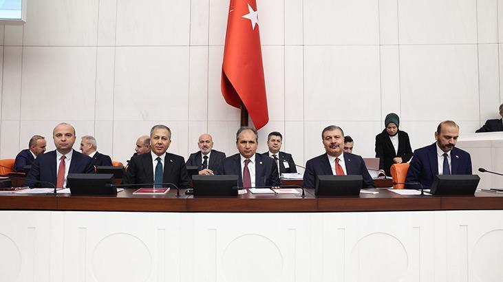 TBMM’de İçişleri ve Sağlık bakanlıkları bütçeleri başladı