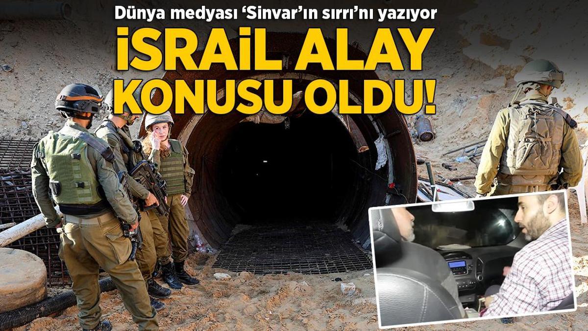 Gazze’deki savaşta son dakika… İsrail burnunun dibindeki tüneli yeni keşfetti! Dünya medyası ‘Sinvar’ın sırrı’nı yazıyor