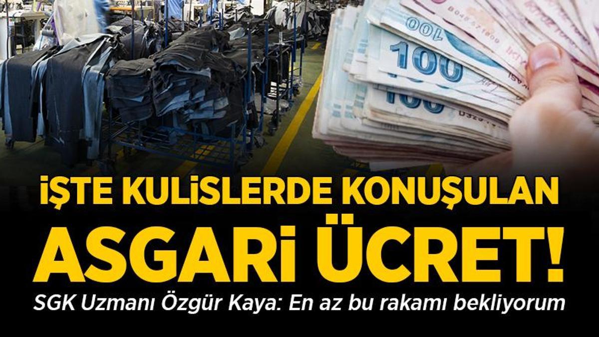 Asgari ücrette zam pazarlığı sürüyor: İşte kulislerde konuşulan asgari ücret!