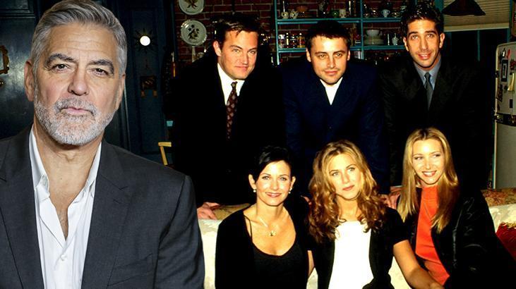 George Clooney’den Matthew Perry itirafı: ‘Friends’de oynarken mutlu değildi!