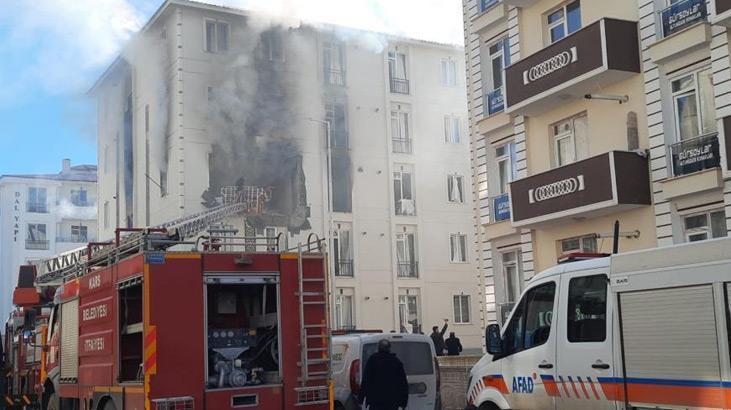 Kars’ta bir binada patlama!