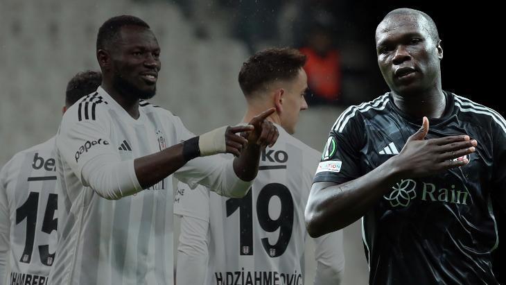 Beşiktaş’ta Omar Colley fırtınası! Vincent Aboubakar’ı yakaladı