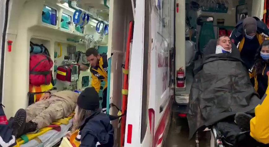 Adıyaman’da zırhlı araç devrildi! 3 asker yaralandı