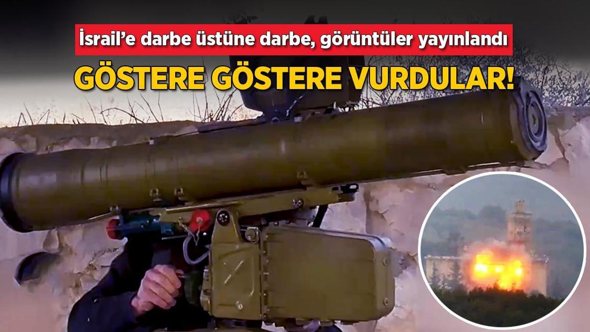 Gazze’deki savaşta son dakika… Güdümlü füze ile vurdular! İsrail’e peş peşe darbe