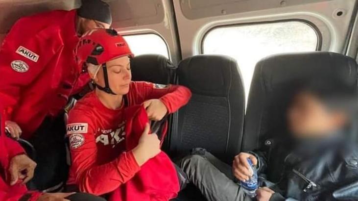 Dünden beri her yerde aranıyordu! 13 yaşındaki çocuk dere yatağında sağ olarak bulundu