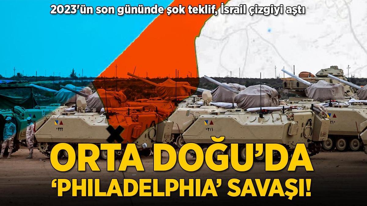 Gazze’deki savaşta son dakika… 2023’ün son gününde şok teklif! 44 yıl sonra Orta Doğu’da Philadelphia savaşı