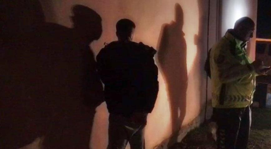 15 yaşındaki traktör sürücü, polisin takibi ile yakalandı